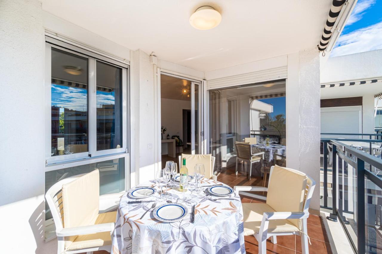 Salou Vista Al Mar Con Parking - 4 Ambientes Apartment Luaran gambar